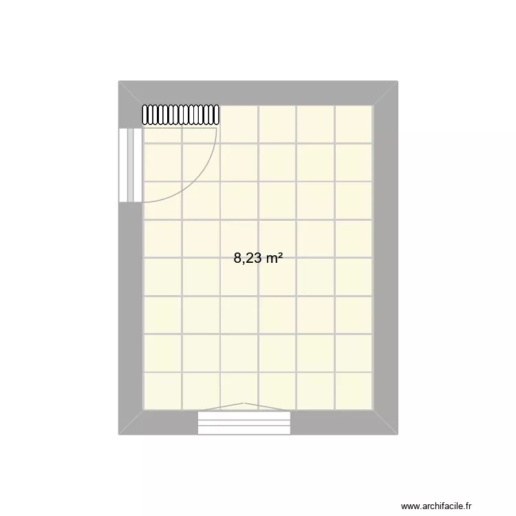 cuisine. Plan de 1 Pièce et 8 m² cuisine. Plan de 1 Pièce et 8 m²