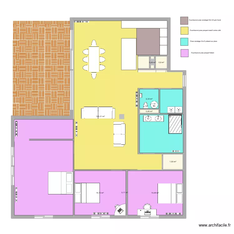 Loft Sols. Plan de 9 et 159 m² Loft Sols. Plan de 9 et 159 m²