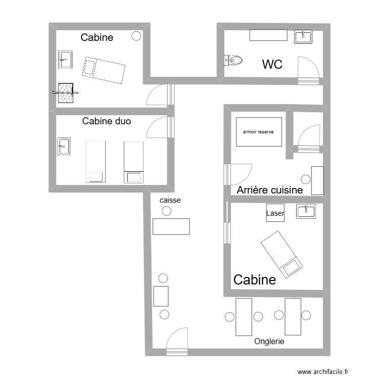 plans bioty zen. Plan de 7 pièces et 84 m2