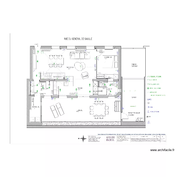 CHANTIER NOGUEIRA. Plan de CHANTIER NOGUEIRA. Plan de