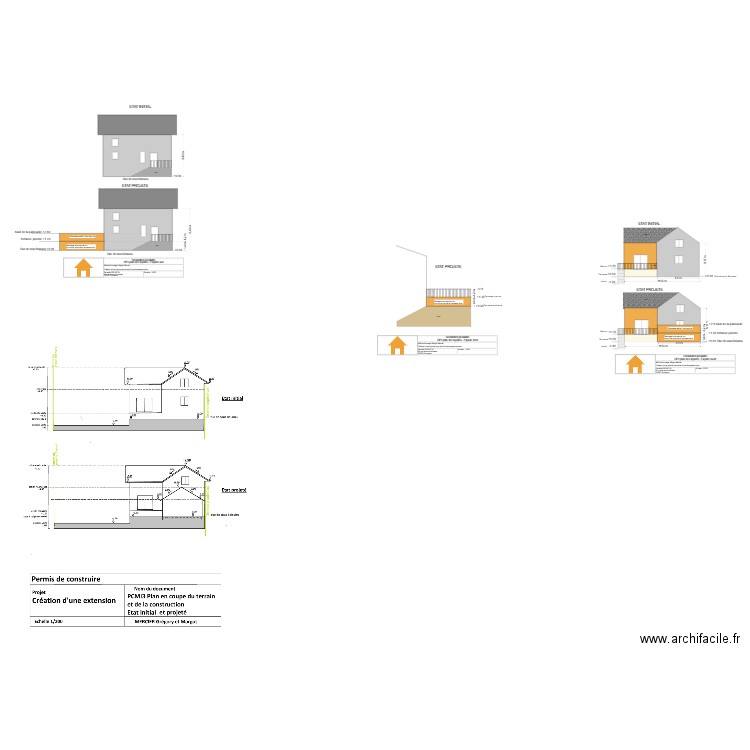 permis piscine. Plan de 0 pièce et 0 m2