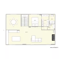 plan rez de chauss&eacute;e 2