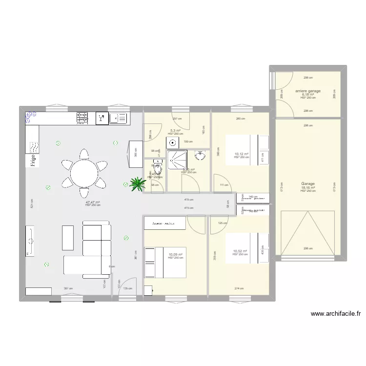 maison bassens future. Plan de 