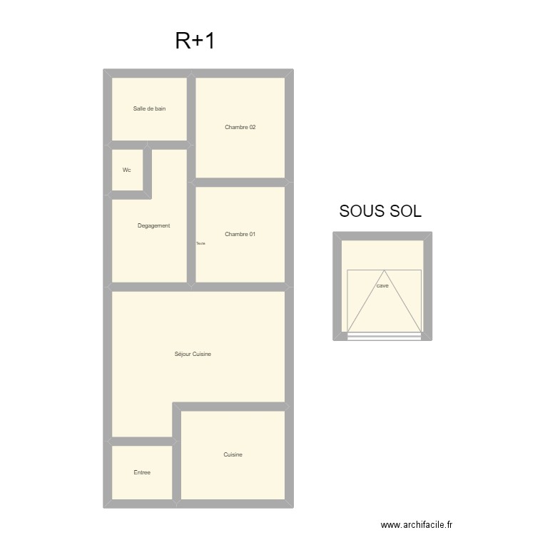 350601916. Plan de 9 pièces et 76 m2