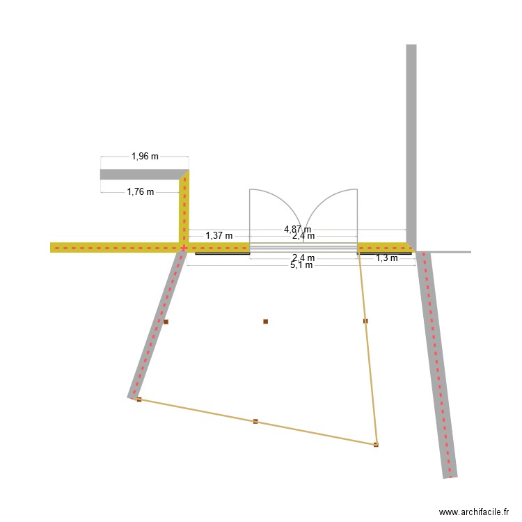 BELPECH ABRI VOITURES. Plan de 0 pièce et 0 m2