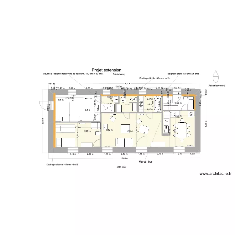 extension. modification 3 mars 2025. Plan de 