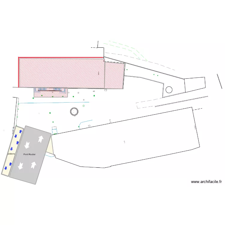 PONT BECHEVIENNE JUIN 2025. Plan de 