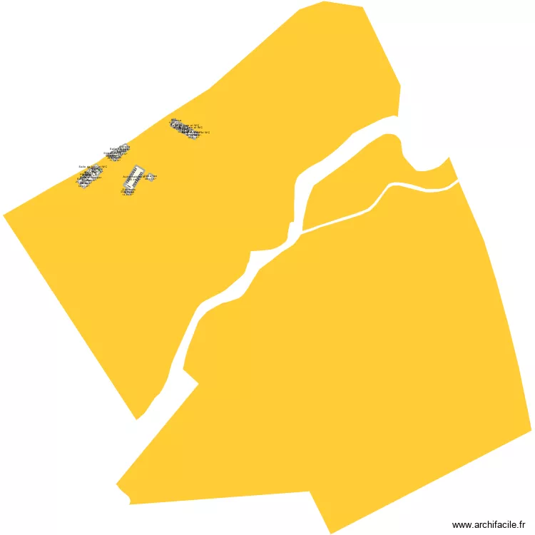 domaine de Forgeneuve. Plan de 