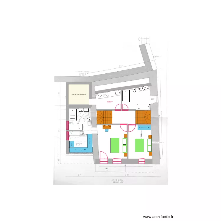 LE CHATELARD MOYEN. Plan de LE CHATELARD MOYEN. Plan de