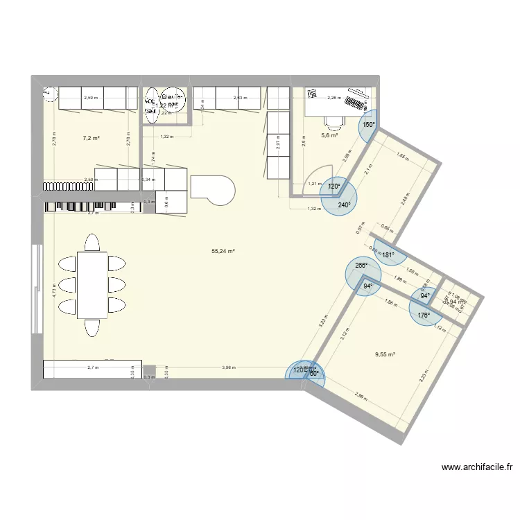 Maison Grisolles - A03a. Plan de 6 et 80 m² Maison Grisolles - A03a. Plan de 6 et 80 m²