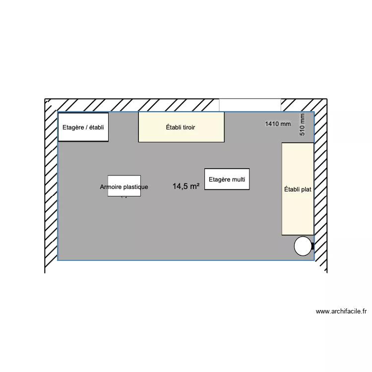 Garage. Plan de 
