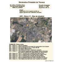 DP1 - Pièce n°1 - Plan de situation & sommaire des pièces jointes