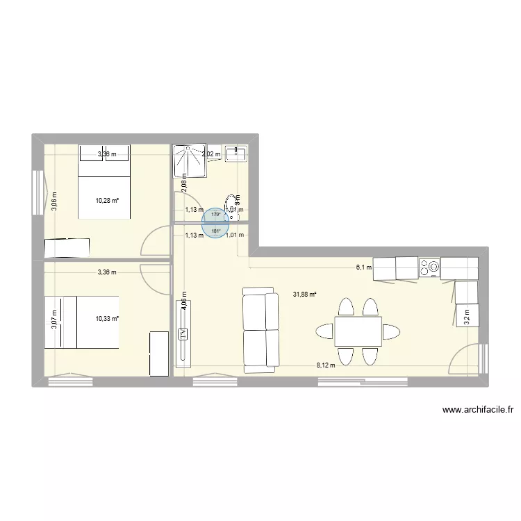 avensan v1. Plan de 3 et 52 m² avensan v1. Plan de 3 et 52 m²