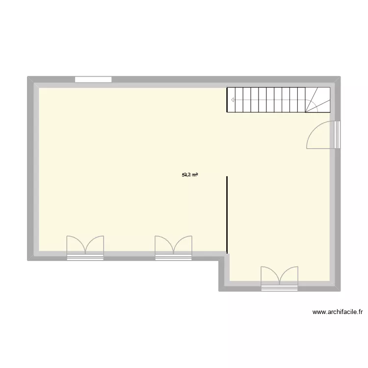 plan. Plan de 2  et 113 m²