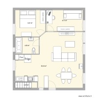 Grande chambres sans couloir