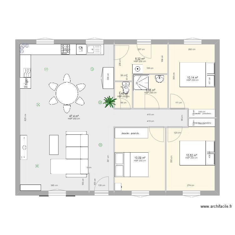 maison bassens 2. Plan de 0 pièce et 0 m2