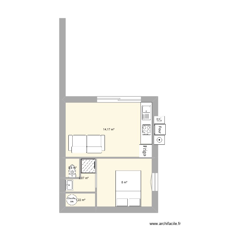 albi 1. Plan de 0 pièce et 0 m2