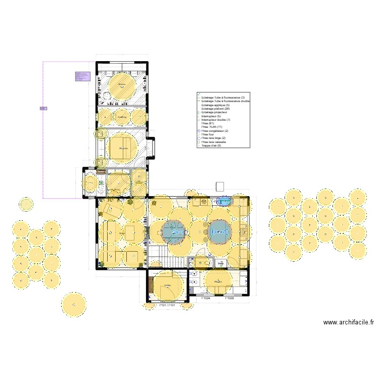 Maison Outaouais V7-électrique. Plan de 72 pièces et 463 m2