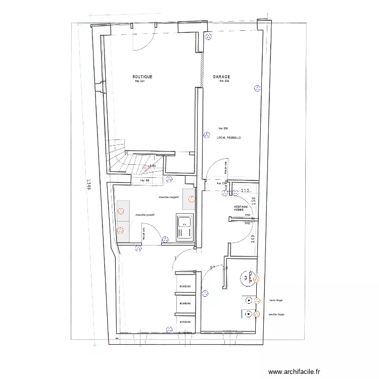 maine pc sous sol. Plan de 