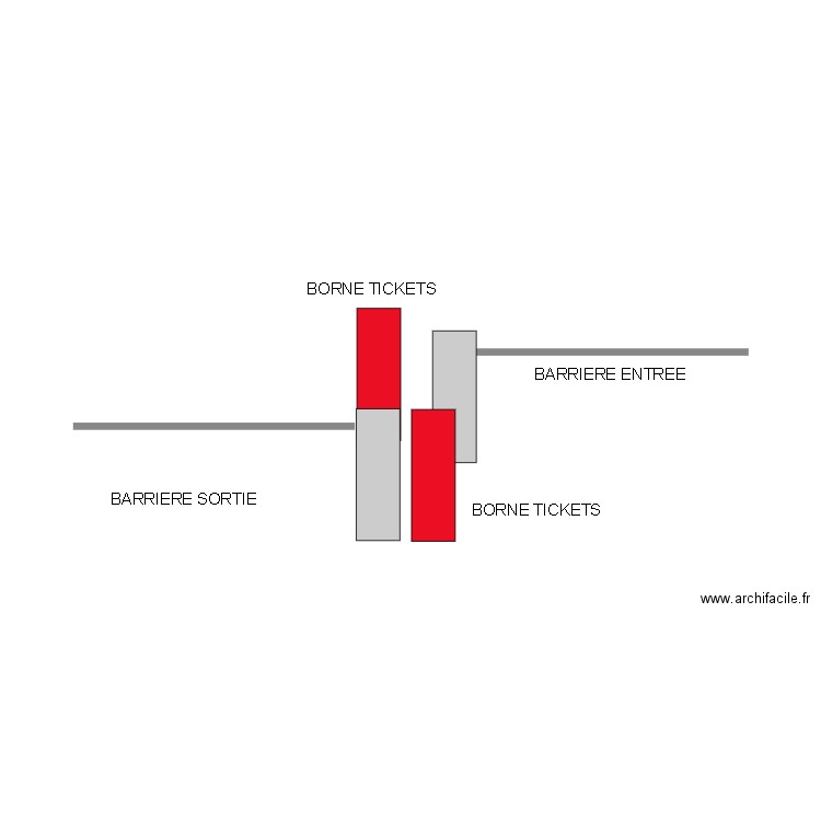 BARRIERE 1. Plan de 0 pièce et 0 m2