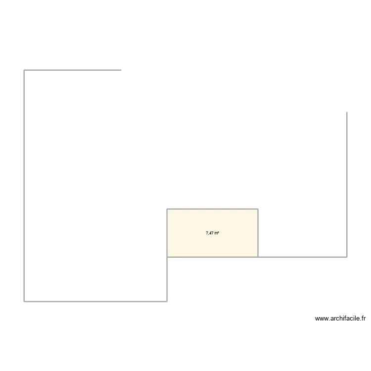 Plan_maison_RDC. Plan de 1 et 7 m² Plan_maison_RDC. Plan de 1 et 7 m²