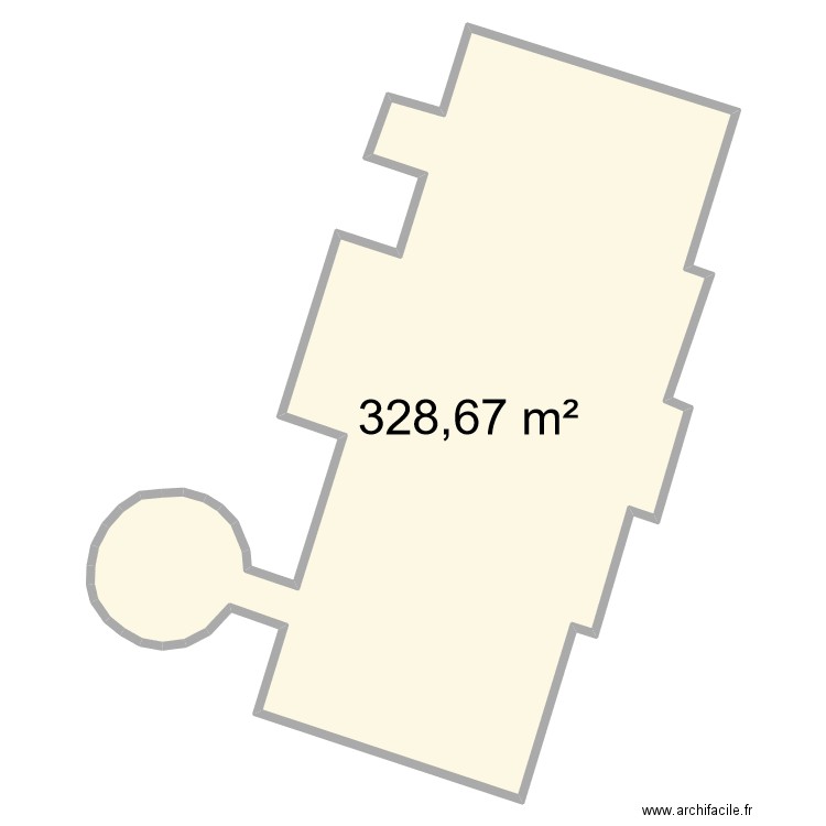 Malaunay Mairie. Plan de 1 pièce et 329 m2