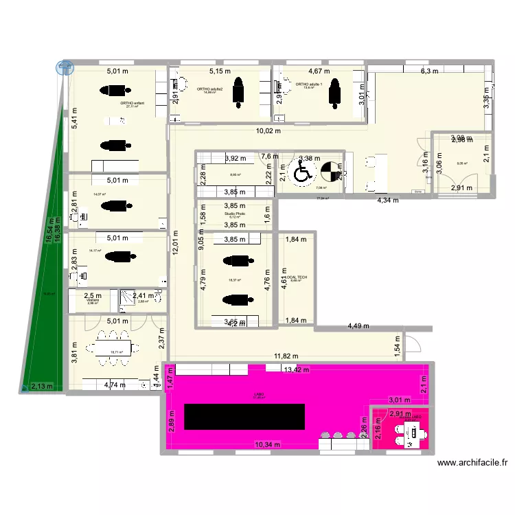 val d'Europe banque. Plan de 