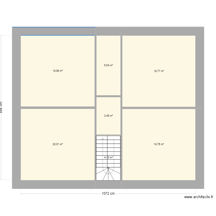 moureaux. Plan de 0 pièce et 0 m2