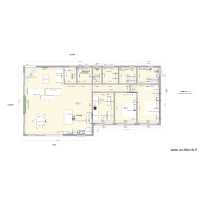 Maison 1 niveau 150 M2 chambres côté est