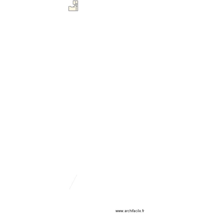 issy. Plan de 6 pièces et 83 m2