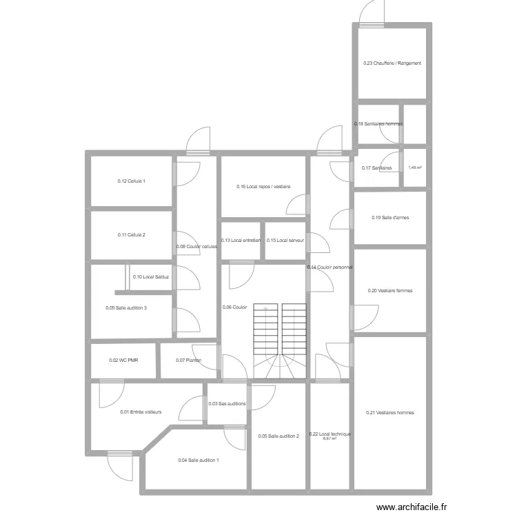 Baraque Rez-copie. Plan de Baraque Rez-copie. Plan de