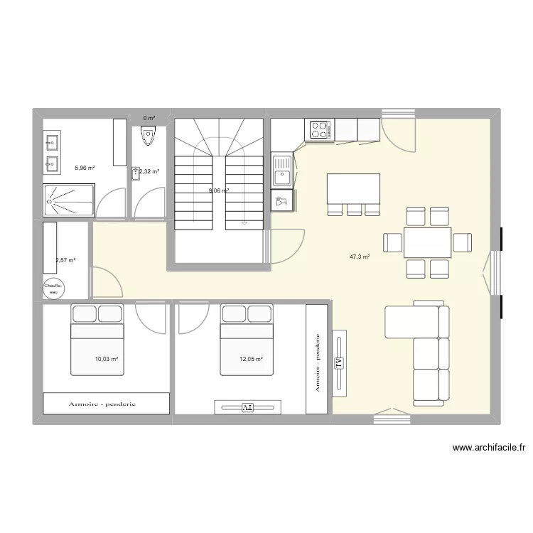 Ithurria 02 R2. Plan de 8 et 89 m² Ithurria 02 R2. Plan de 8 et 89 m²