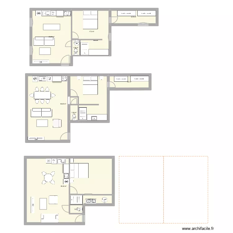 immeuble 6. Plan de immeuble 6. Plan de