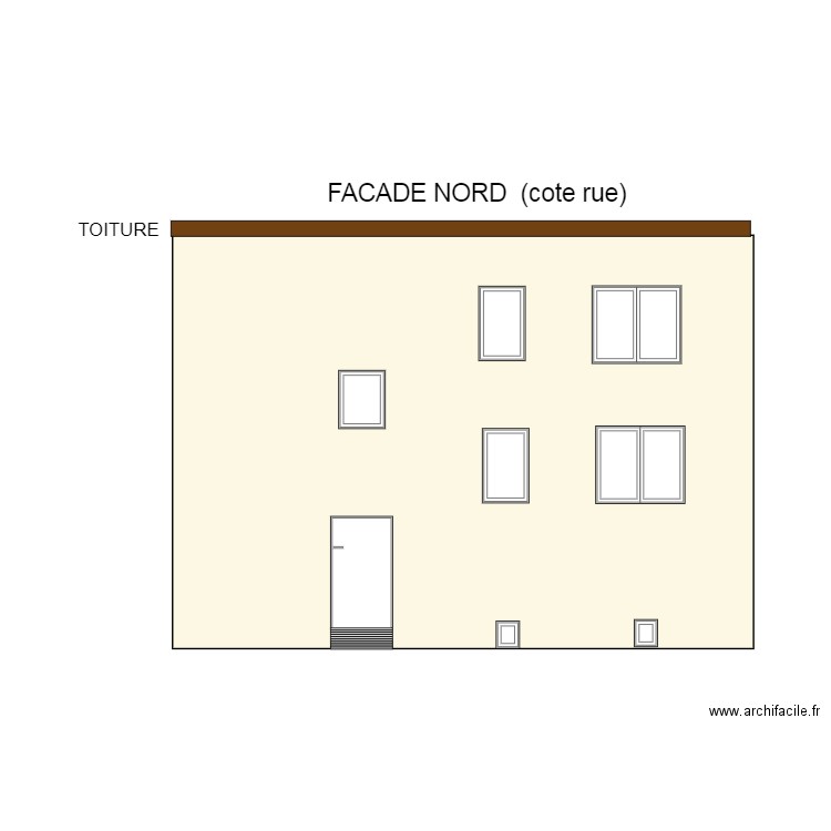 facade nord clamart. Plan de 0 pièce et 0 m2
