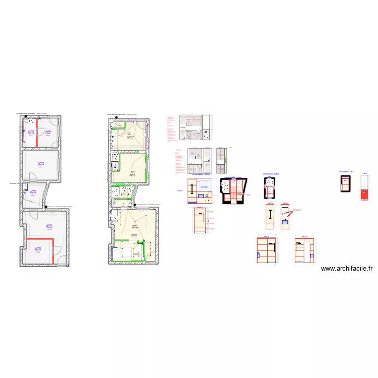CARDINAL_EXISTANT_N3NEW. Plan de 