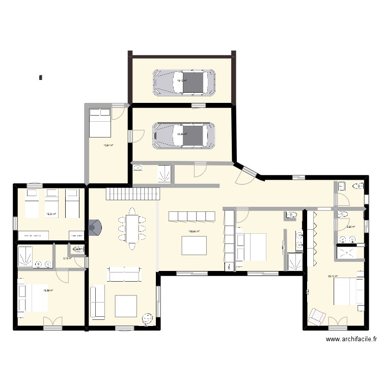 st maxime 2026/1. Plan de 10 pièces et 228 m2