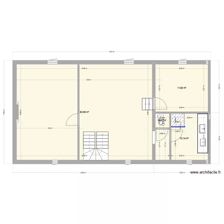 Petit Rezole Grenier Version Avril 2025. Plan de 
