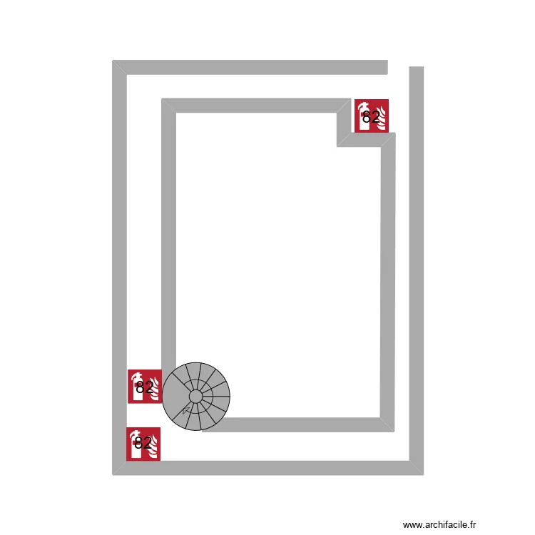 plan 2eme etage. Plan de 
