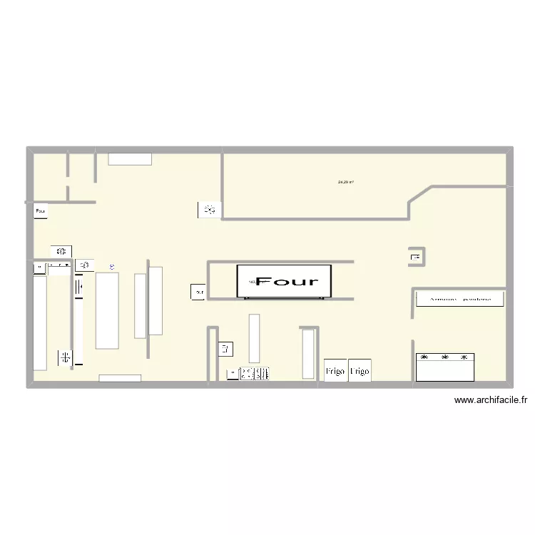 bp lucas. Plan de 2  et 168 m²