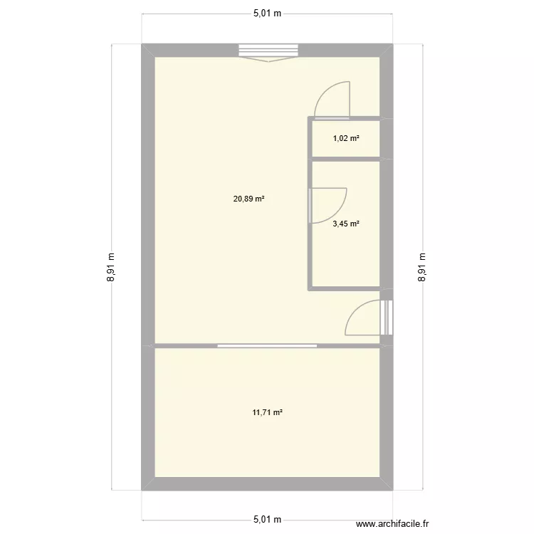 HUMBERT SOG. Plan de 4 et 37 m² HUMBERT SOG. Plan de 4 et 37 m²