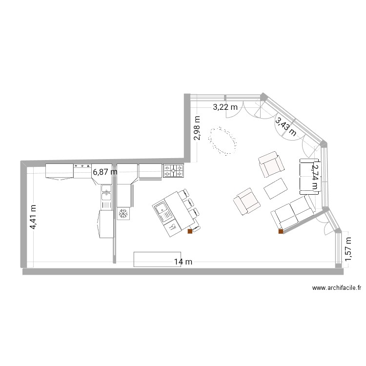 Rdc. Plan de 0 pièce et 0 m2