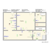 Plan de situation appartement 24m Niveau 5