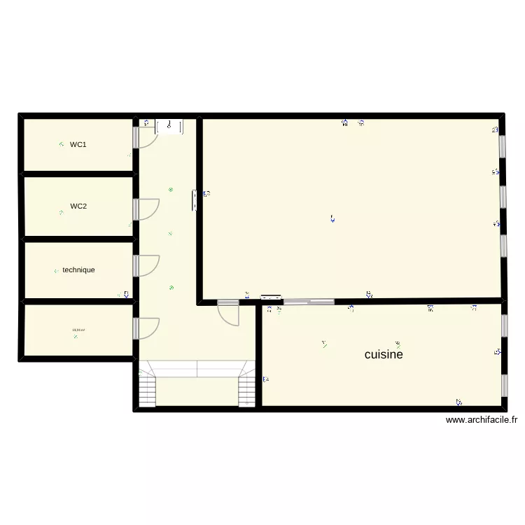 five3. Plan de 6 pièces et 293 m²