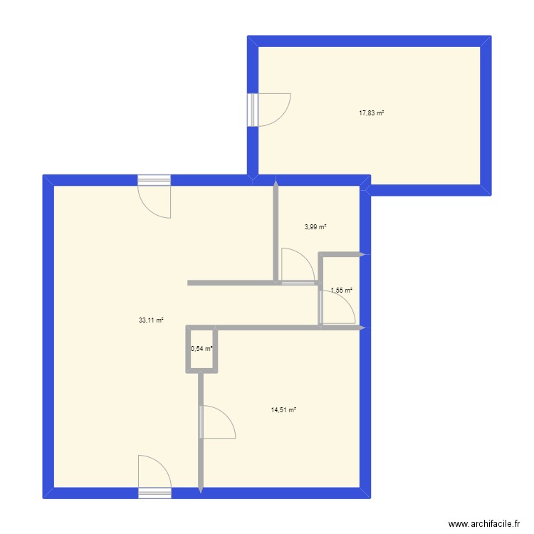 Base maison 0. Plan de 0 pièce et 0 m2