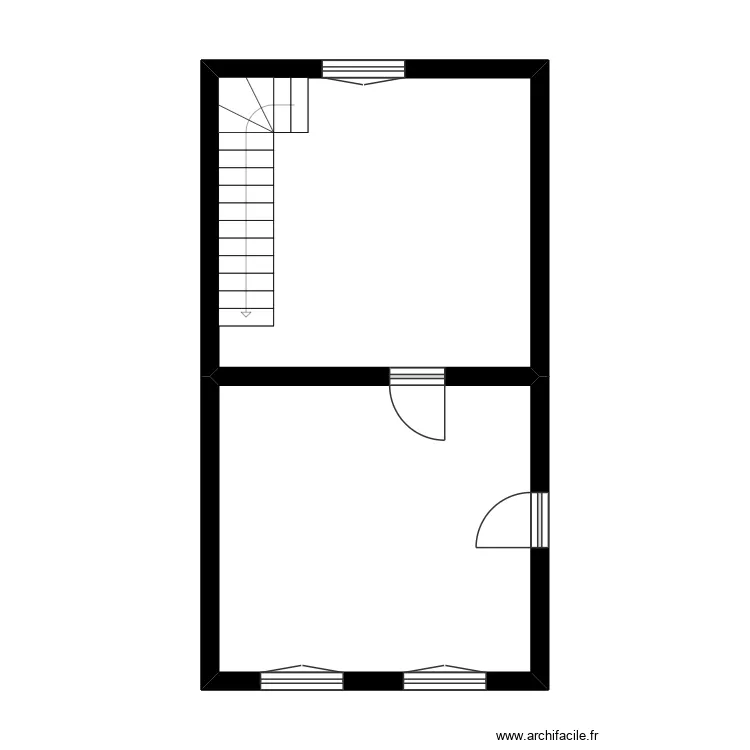 Mairie drosnay 1. Plan de 2  et 38 m²