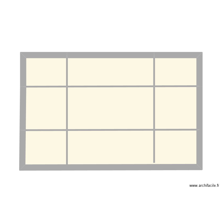 MALLETTE CCDA WIRLESS. Plan de 7 pièces et 35 m2
