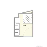 Salle de bain Lucienne Daniel Douche 90X90