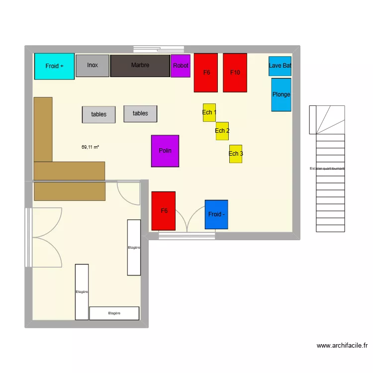 CHARRON réseaux. Plan de 4 et 101 m² CHARRON réseaux. Plan de 4 et 101 m²