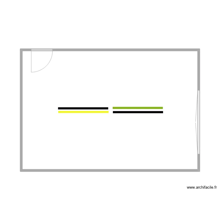 salle reunio,. Plan de 