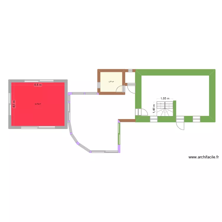 plan de masse 2. Plan de 2 et 30 m² plan de masse 2. Plan de 2 et 30 m²